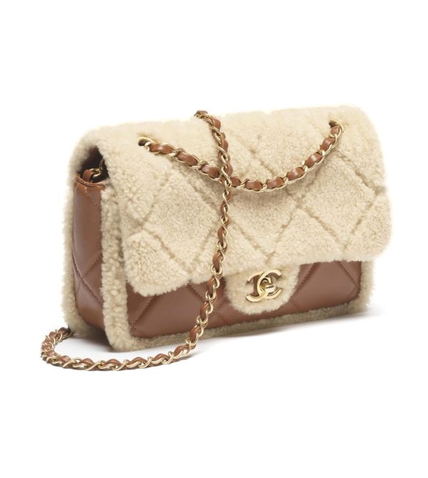 Mini Flap Bag Shearling