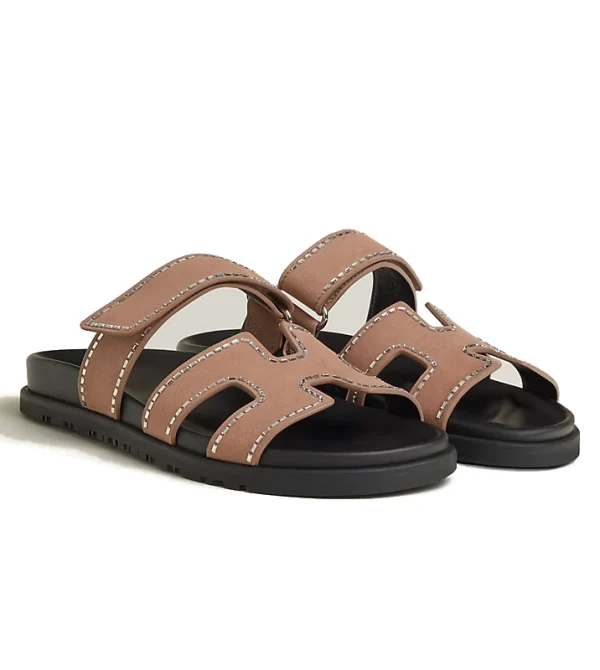Chypre sandal - Rose Perle Rhinestone