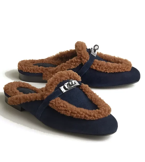 Oz mule - Marine / gold